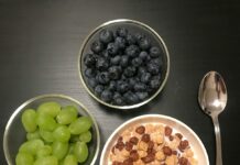 단순함이 답이다! 2024년 식단 트렌드 ‘심플 다이어트’ 열풍 a bowl of cereal, a bowl of grapes and a bowl of cereal